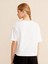 Bisiklet Yaka Pamuk Oversize Baskılı T-Shirt 4