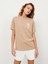 Bisiklet Yaka Pamuk Big Oversize Baskılı T-Shirt 1