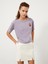 Bisiklet Yaka Pamuk Oversize Baskılı T-Shirt 1
