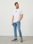 Bisiklet Yaka Pamuk Oversize Baskılı T-Shirt 3