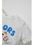 Unisex Yazı Baskılı Pamuklu Tişört T8885A221SP 4