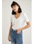 V Yaka Relax Fit Tişört T9193AZ21SP 3
