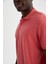 Regular Fit Polo Yaka Basic Pamuklu Penye Tişört T0126AZ21SP 3