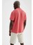 Regular Fit Polo Yaka Basic Pamuklu Penye Tişört T0126AZ21SP 4