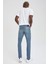 Defacto Pedro Slim Fit Normal Bel Dar Paça Jean Pantolon T4011AZ21SP 6