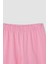 Kız Çocuk Kedi Baskılı Pijama Takımı T2045A621SP 5