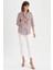 Regular Fit Desenli Uzun Kollu Gömlek U3684AZ21SM 2