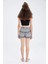Fall In Love Etnik Desenli Beli Bağcıklı Mini Yüzme Şortu T5232AZ21SM 6