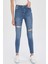 Defacto Anna Yüksek Bel Super Skinny Fit Yırtık Detaylı Jean Pantolon T9010AZ21SP 1