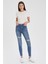 Defacto Anna Yüksek Bel Super Skinny Fit Yırtık Detaylı Jean Pantolon T9010AZ21SP 2