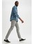 Slim Fit Yün Görünümlü Esnek Pantolon R7382AZ20WN 4