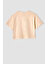 Defacto Kız Çocuk Baskılı Kısa Kollu Crop Tişört V5409A621HS