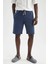 Basic Regular Fit Örme Şort T9079AZNS 3