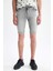 Skinny Fit Bermuda Jean Şort V6248AZ21HS 1