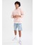 Oversize Fit Kapüşonlu Basic Pamuklu İçi Yumuşak Tüylü Sweatshirt R4669AZ21AU 4