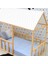 Montessori Yatak MiniWood Ahşap Karyola Orkide 3