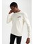 Modern Fit Bisiklet Yaka Sweatshirt W9374AZ22SP 4