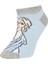Kız Çocuk Frozen 3'lü Pamuklu Patik Çorap X2212A6NS 2