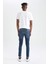 Super Skinny Normal Bel Dar Yırtık Detaylı Jean Pantolon W7315AZ22SP 6