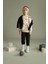 Erkek Çocuk Slim Fit Basic Baskılı Jogger Eşofman Alt W6860A622SP 2