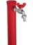 Bahçe Çeşmesi Yuvarlak Kırmızı 5*17*86cm 2