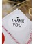 Butik Sosyetik Thank You Yazılı Beyaz 50 mm Yuvarlak Yapışkanlı Sticker Etiket 100 Adet 1