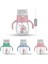 Bebek Yürüyor Drink Kupası Çocuk Plastik Sızdırmaz Karikatür Saman Kupası Kolu Yerçekimi Topu Ile, Boyutu: 270 ml (Yeşil) 2