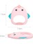 MJYJ019 2 Adet Silikon Bebek Diş Kaşıyıcı Çocuk Molar Sopa Oyuncak, Renk: Yavru-Pembe 3
