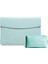 Yatay Litchi Doku Laptop Çantası MacBook Için Liner Çanta 13.3 Inç A1502 / 1425/1466/1369 (Liner Çanta + Power Bag Green) 1