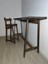 Ahşap Bar Masası, Ahşap Ayaklı 200 x 40 x 100 cm 2