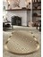 Esta Gold Geçişli Modern Oval Halı (Makinada Yıkanabilir Kaymaz Dot Taban) - ES1149 1