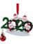 2020 Noel Ağacı Asılı Süsler Santa Aile Parti Dekorasyon 4 Noel Baba 1