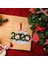 2020 Noel Ağacı Asılı Süsler Santa Aile Parti Dekorasyon 4 Noel Baba 2