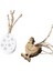 8 Adet Set Paskalya Tatil Yumurta Pendents Ahşap Etiketler Asılı Dekorasyon(Yurt Dışından) 3
