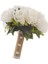 Rustik Düğün Gelin Yapay Çiçek Buketi El Bağlı Çiçek 4