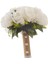 Rustik Düğün Gelin Yapay Çiçek Buketi El Bağlı Çiçek 5