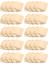 100XNATURAL Kare Ahşap Dilimler Günlük Kare Cips Dıy Ahşap Zanaat Malzemeleri 1