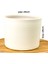 Ruby Terra Cotta Saksı Beyaz 25cm 1