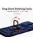iPhone 8 Plus/7 Plus/6 Plus/6s Plus Için Halka Ayaklı ve Kayar Kamera Kapaklı Telefon Koruyucu Kılıf Mavi (Yurt Dışından) 2