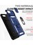 iPhone 8 Plus/7 Plus/6 Plus/6s Plus Için Halka Ayaklı ve Kayar Kamera Kapaklı Telefon Koruyucu Kılıf Mavi (Yurt Dışından) 5