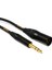 Gold Trs-Xlrm 3mt | Ultra Kalite Balanced | Dengeli Aktif Stüdyo Hoparlör / Monitör Kablosu 1/4trs Erkekten → Xlr Erkeğe| 3mt 3