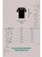Erkek Siyah Oversize T-Shirt Just Rick It Baskılı Tişört 3