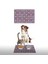 Water Food Kedi Köpek Gökkuşağı Eflatun Dijital Baskılı 35X50 Dekoratif Çok Amaçlı Mama Altlığı Mama Paspası 1