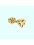 Altın Diamond Tragus Piercing 14 Ayar 1
