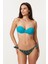 Dolgulu Straplez Bikini Takım 217334 Desenli 1