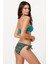 Dolgulu Straplez Bikini Takım 217334 Desenli 2