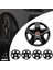 Fiat 16 Inç Jant Kapağı Amblemli Piano Black 4'lü Takım 203 3
