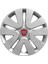 Fiat 15 Inç Jant Kapağı Amblemli Gri 4'lü Takım 106 2