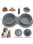 1000 ml Büyük Katlanabilir Köpek Pet Katlanır Silikon Kase Açık Seyahat Taşınabilir Yavru Gıda Konteyner Besleyici Çanak Kase | Köpek Besleme (Yurt Dışından) 4