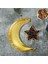 Eid Mübarek Moon Star Servis Tepsisi Sofra Tatlı Gıda Depolama Müslüman Islam | Depolama Tepsileri (Altın) (Yurt Dışından) 4
